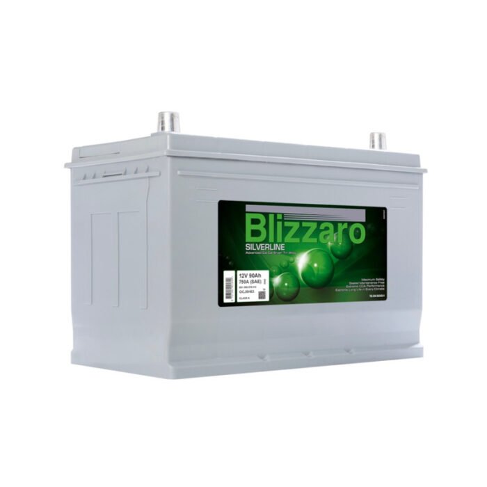 بطارية سيارة جافة بليزارو Blizzaro DIN 90L 12V 90AH