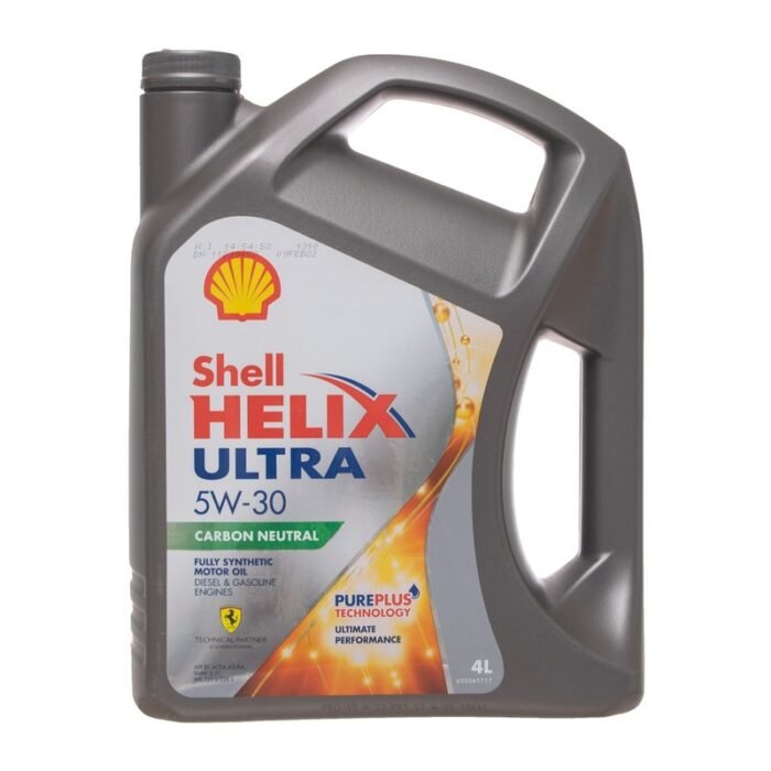 زيت محرك شل هيلكس Shell Helix Ultra Motor Oil - 5W30 - 4 Liters